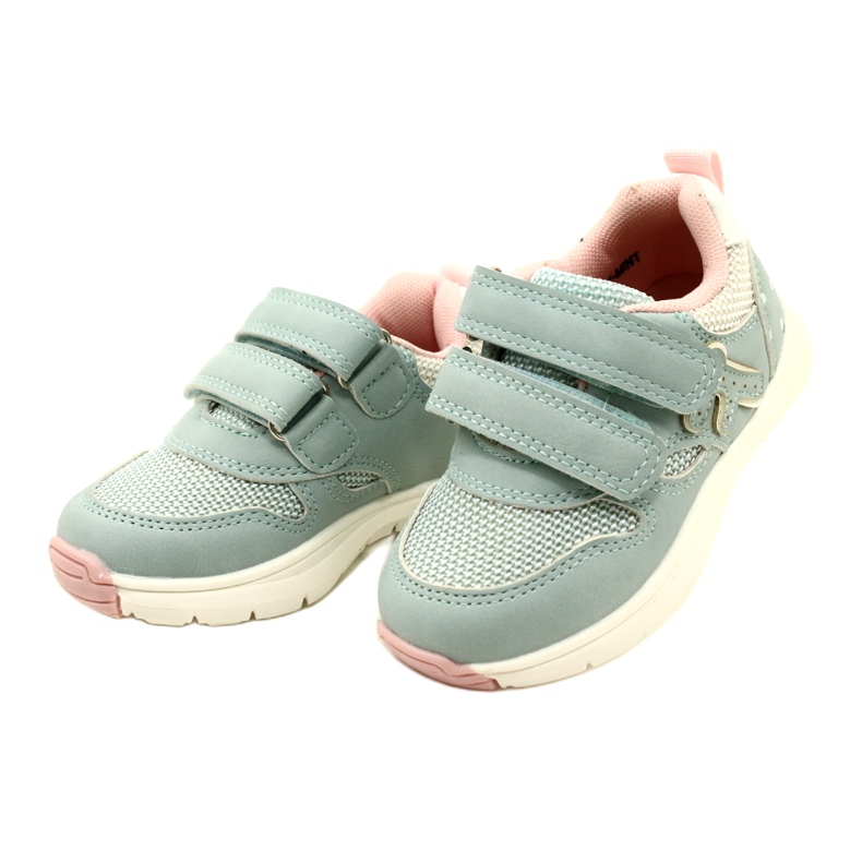 Evento Chaussures de sport pour filles pour velcro 23dz23-5917 bleu 3 Evento Chaussures de sport pour filles pour velcro 23dz23-5917 bleu 3