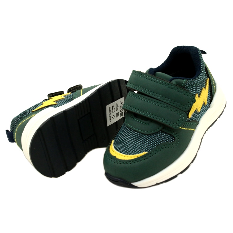 Evento Chaussures de sport pour garçons pour velcro 23dz23-5916 vert 5 Evento Chaussures de sport pour garçons pour velcro 23dz23-5916 vert 5
