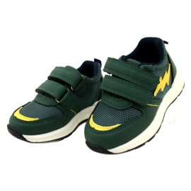 Evento Chaussures de sport pour garçons pour velcro 23dz23-5916 vert 3 Evento Chaussures de sport pour garçons pour velcro 23dz23-5916 vert 3