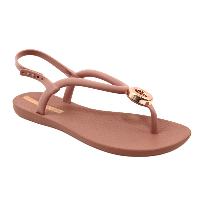 Sandales tongs avec décoration Ipanema 83415 AG932 rose 1