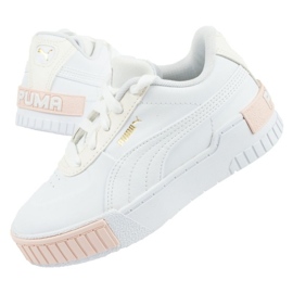 Chaussures Puma Cali Jr 374187 03 blanche 1