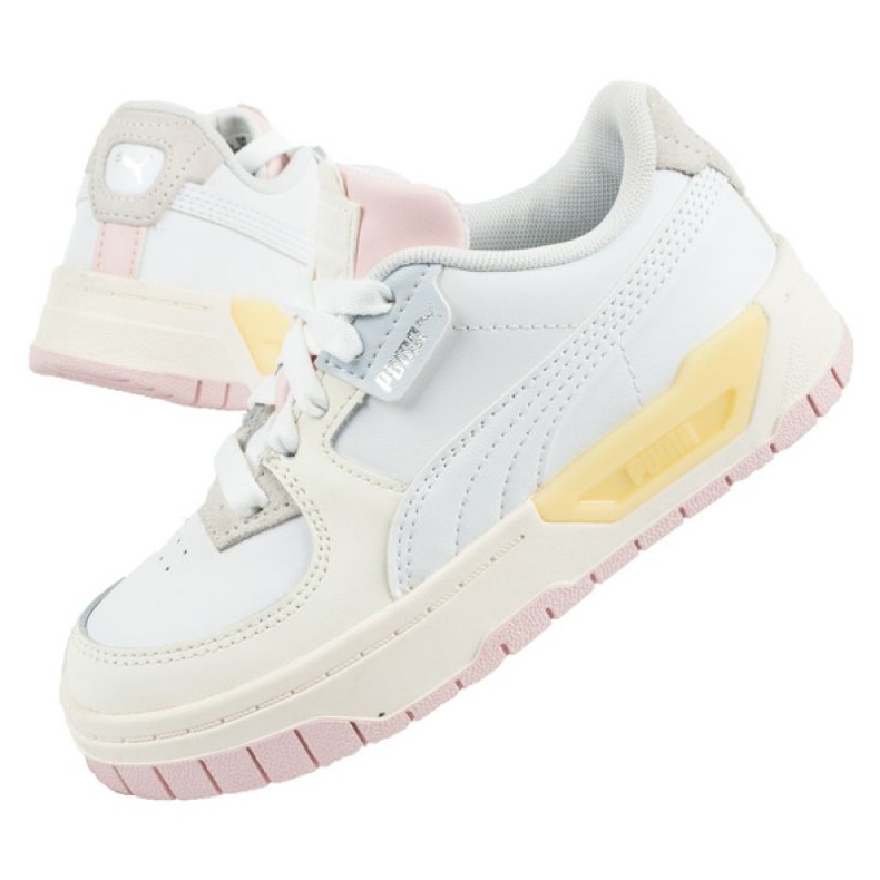 Chaussures Puma Cali Dream Jr 384522 01 blanche 1 Chaussures Puma Cali Dream Jr 384522 01 blanche 1