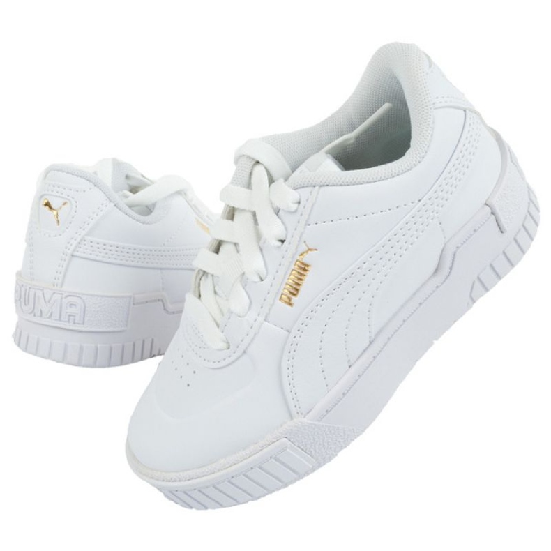 Chaussures Puma Cali Jr 374187 01 blanc 1