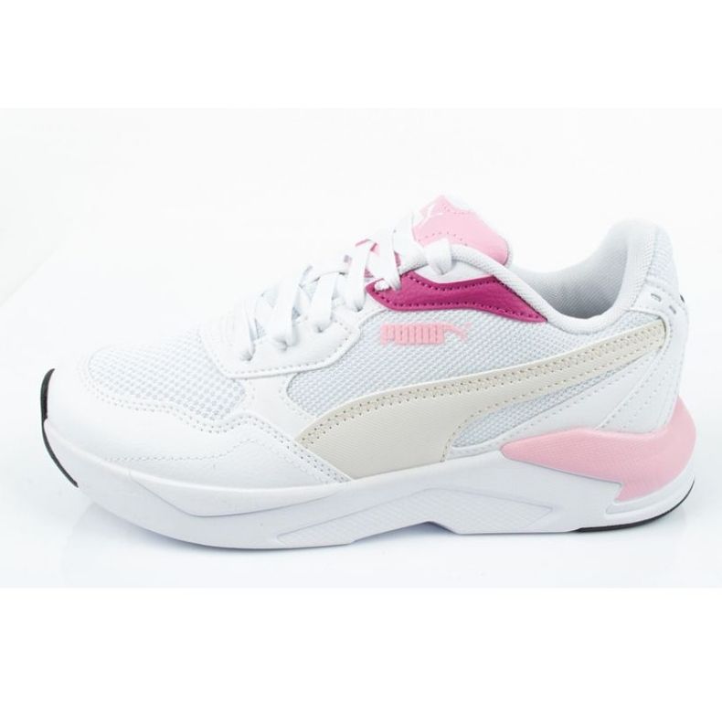 Chaussures Puma X-Ray Speed Lite Jr 385524 04 blanche rose 2 Chaussures Puma X-Ray Speed Lite Jr 385524 04 blanche rose 2