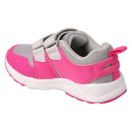 Befado de sport pour enfants avec Velcro, gris et rose, 516x247 2