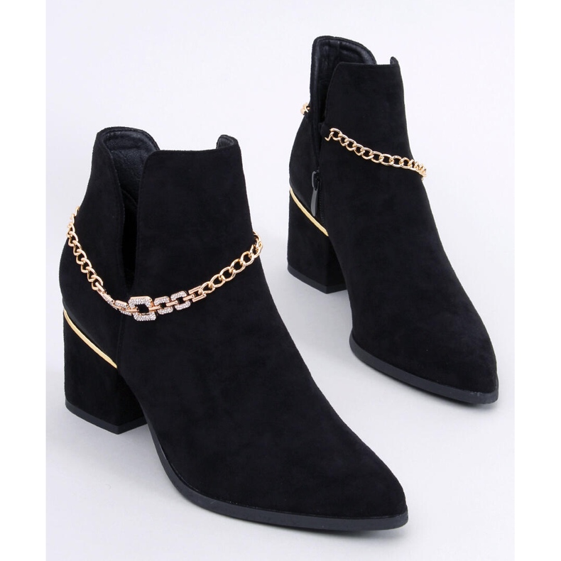 BM Bottines à talons printemps Virginia Black le noir 1 BM Bottines à talons printemps Virginia Black le noir 1