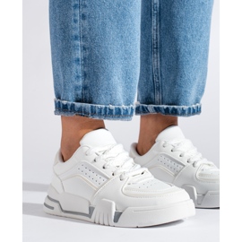 Baskets blanches Shelovet femme 2