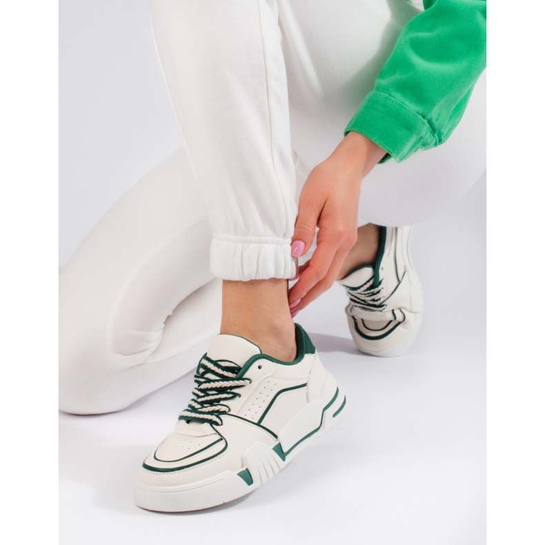 Baskets blanches Shelovet femme 1