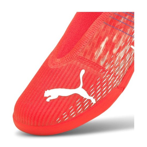 Chaussures de foot Puma Ultra 3.3 It Jr 106591-01 multicolore oranges et rouges 1