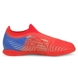 Chaussures de foot Puma Ultra 3.3 It Jr 106591-01 multicolore oranges et rouges 5