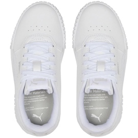 Puma Carina 2.0 Ps Jr 386186 02 chaussures blanche 1