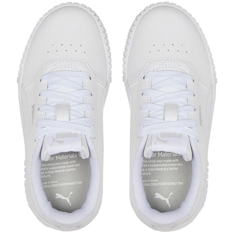 Puma Carina 2.0 Ps Jr 386186 02 chaussures blanc 1