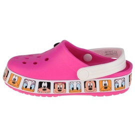 Crocs Fl Minnie Mouse Band Sabot T Jr 207720-6QQ rose 1 Crocs Fl Minnie Mouse Band Sabot T Jr 207720-6QQ rose 1