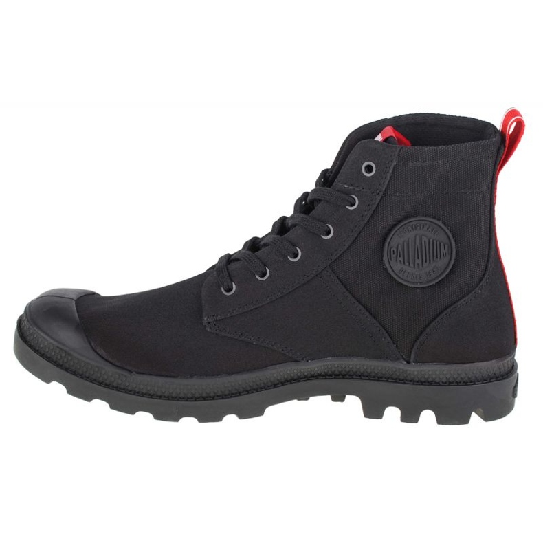Chaussures Palladium Pampa Hi Army 78583-008-M le noir 1