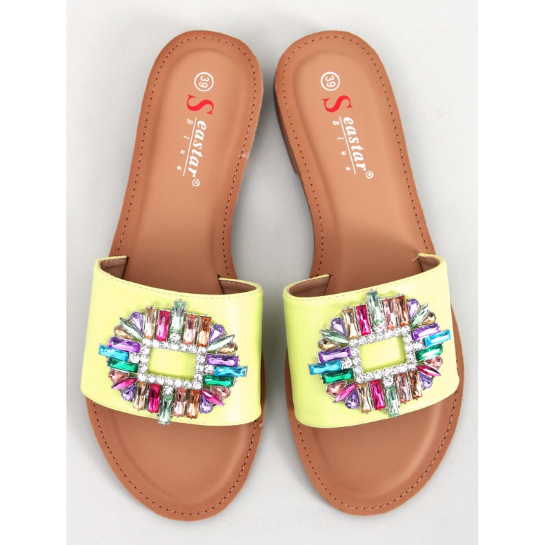 BM Toboggans en pierre de couleur vert Lowell 1