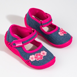 Chaussons pour fille Viggami Misia Jeans rose bleu 1