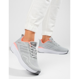 Chaussures de sport textile femme DK gris 1