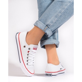 Baskets classiques blanches Big Star T274022101 2