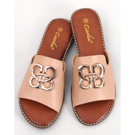 BM Chaussons Ebony Abricot femme beige 1