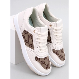 BM Baskets femme Daven Beige 1