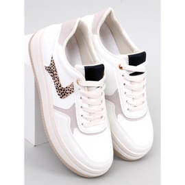 BM Baskets plateformes blanches Boyd 1