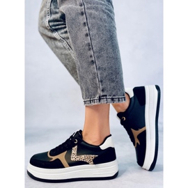 BM Baskets plateformes noires Boyd le noir 2