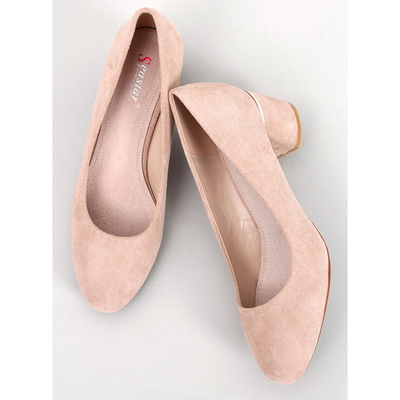 Seastar Escarpins à bout rond Chelsea kaki beige 1