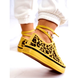 Baskets Femme Pantera Big Star JJ274616 Jaune 5