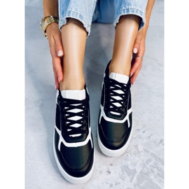 Baskets femme Dixon noires 1