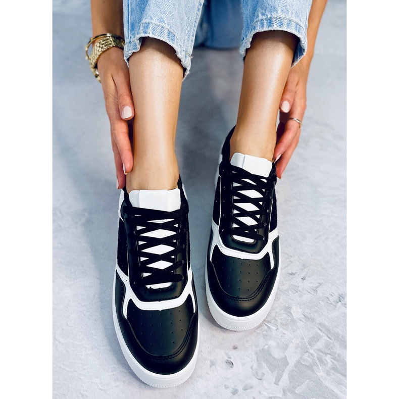 Baskets femme Dixon noires le noir 1