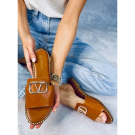 BM Chaussons femme Tonya Camel brun 2 BM Chaussons femme Tonya Camel brun 2