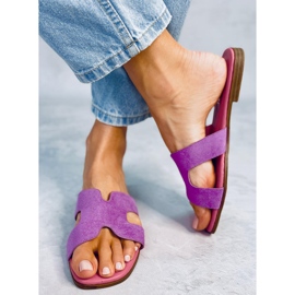 Chaussons femme Kalani Violet 2 Chaussons femme Kalani Violet 2