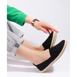 W. Potocki Espadrilles en daim noir femme Potocki le noir 2 W. Potocki Espadrilles en daim noir femme Potocki le noir 2