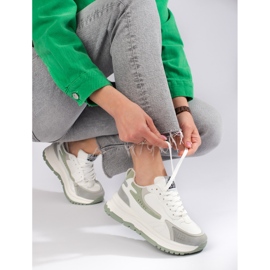 Baskets femme sur semelle épaisse Shelovet blanc blanche 1 Baskets femme sur semelle épaisse Shelovet blanc blanche 1