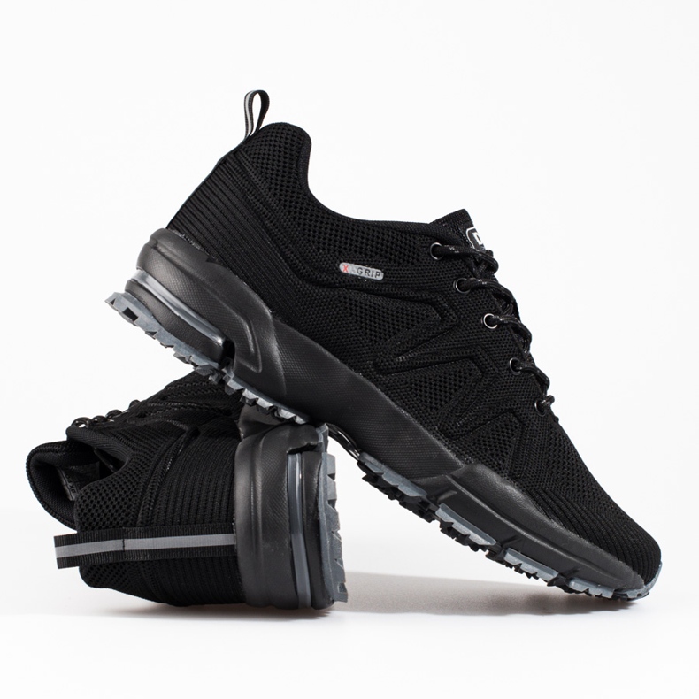 Chaussures de sport textile DK noires pour homme le noir 1 Chaussures de sport textile DK noires pour homme le noir 1