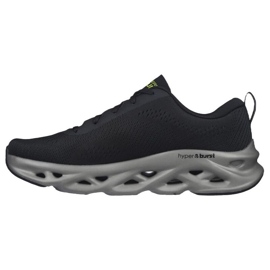Chaussures Skechers Go Run Swirl Tech M 220303-BKLM noir 1