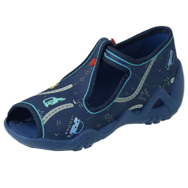 Befado chaussures pour enfants 217P117 bleu 1