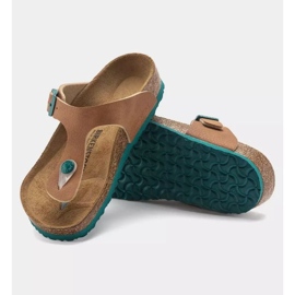 Birkenstock Gizeh Bs Jr 1024337 chaussons brun 1
