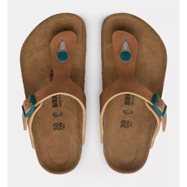 Birkenstock Gizeh Bs Jr 1024337 chaussons brun 2