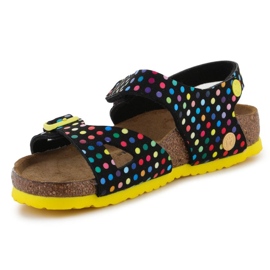 Birkenstock Colorado Rivet Logo Digital Dots Noir Sandales Jr 1023611 multicolore 2