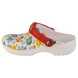 Chaussons Crocs Pokemon Classic Kids Clog Jr 207739-94S blanche 1