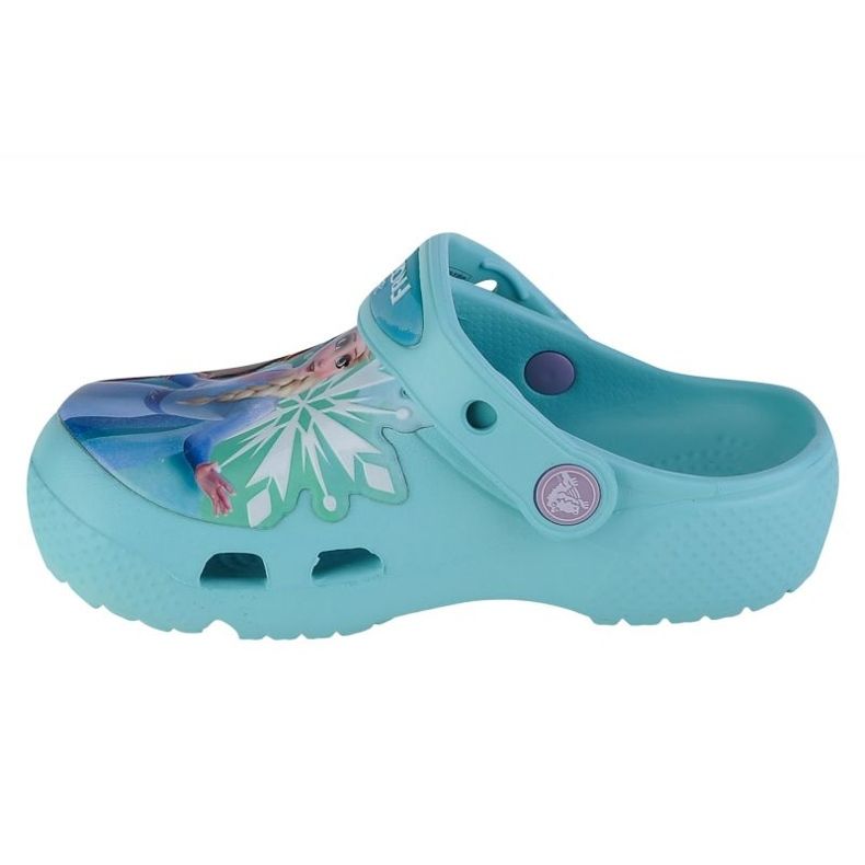 Sabots Crocs Fl Disney Frozen Ii T Clog Jr 206804-4O9 bleu 1