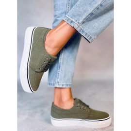BM Baskets femme Ming Green vert 2