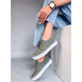 BM Baskets femme Ming Green vert 3