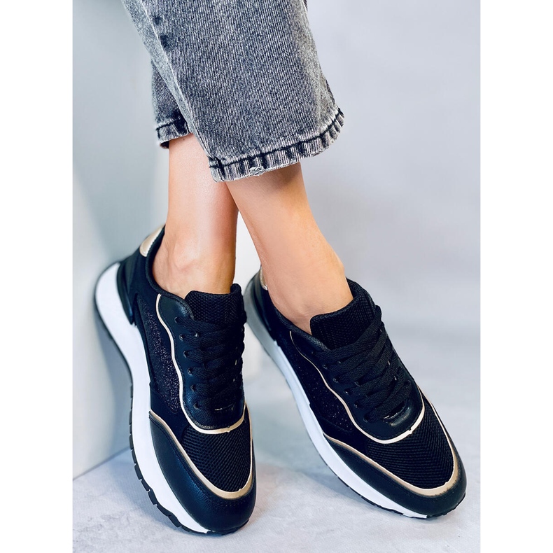 Baskets Breland noires pour femme le noir 2