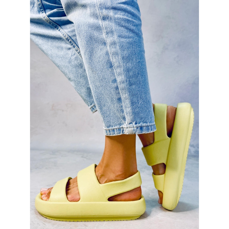 PA1 Sandales en caoutchouc Boddie Green vert 2