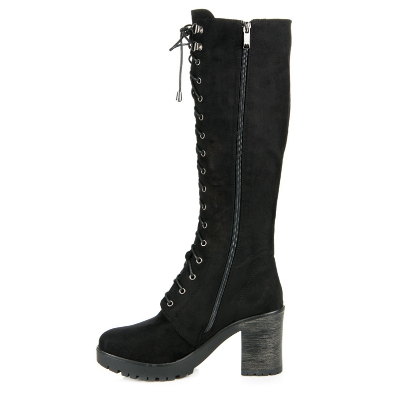 Seastar Bottes de travail à lacets noir 1