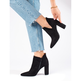Bottes en daim noir de Shelovet le noir 3