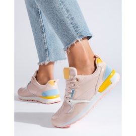 Chaussures de sport femme Shelovet rose 1