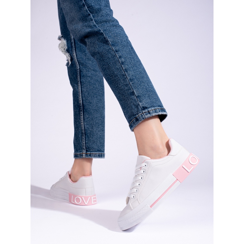 Chaussures de sport blanches classiques Shelovet 2